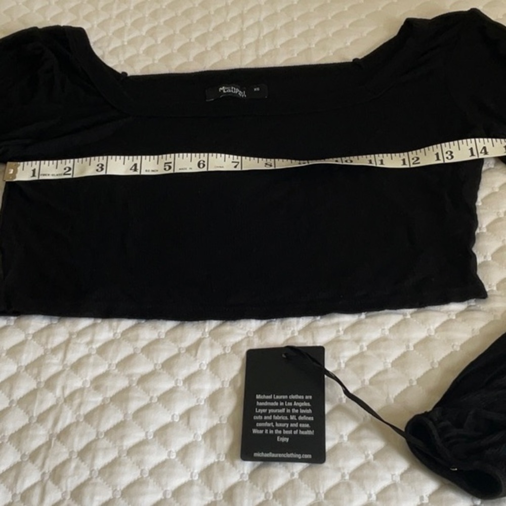 Michael Lauren Crop Top - Picture 8 of 12